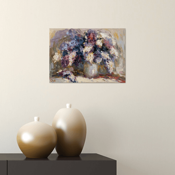 Still life with lilacs