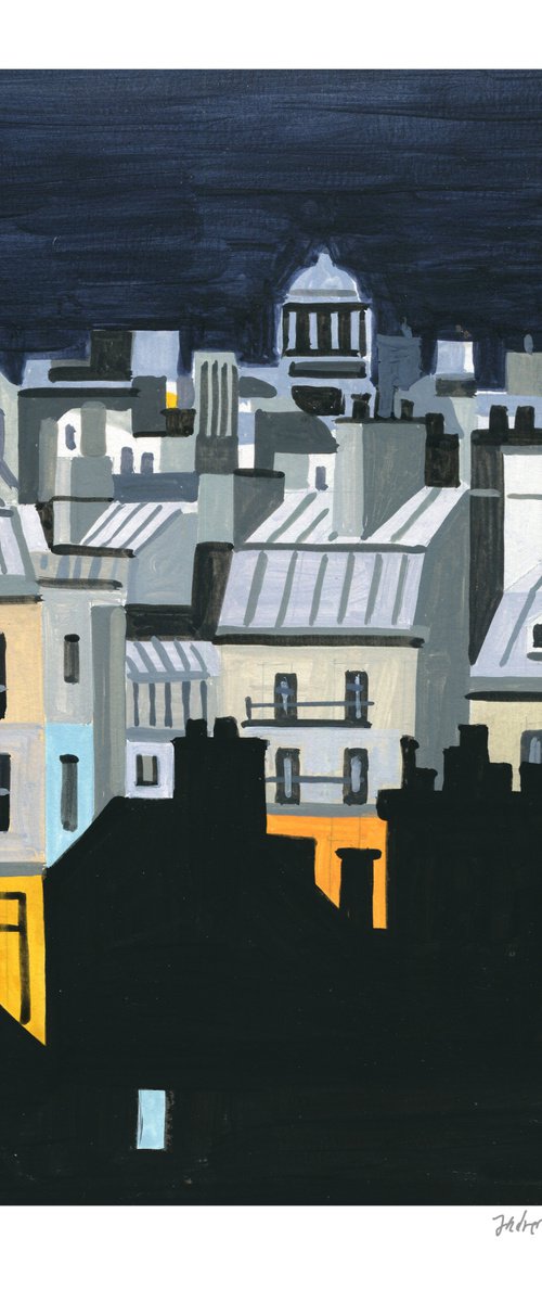 PARIS_roofs-05 by André Baldet