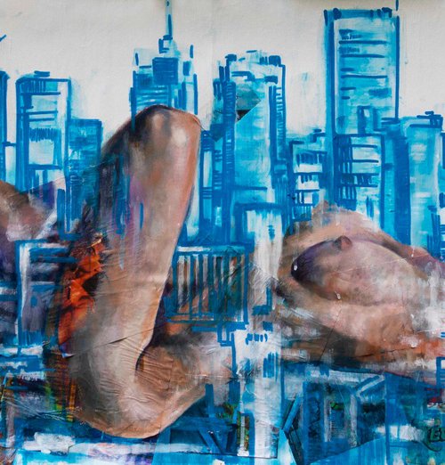 Drowned in New York by Kateryna Bortsova