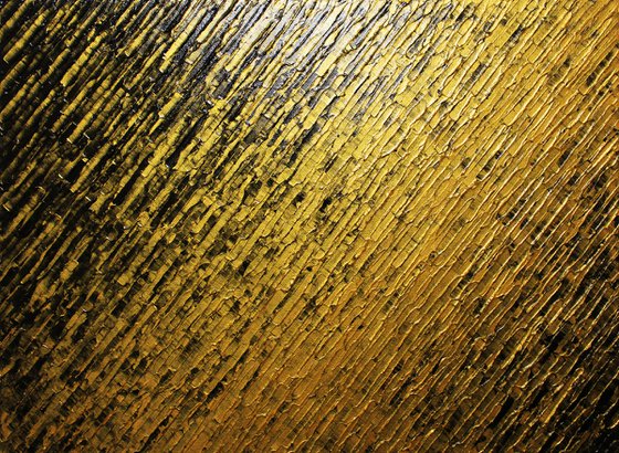 Gold black knife texture