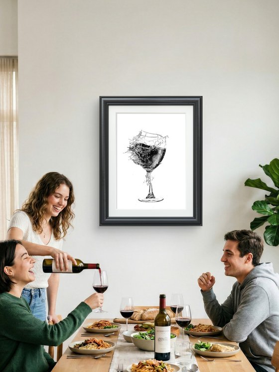 A wine explosion