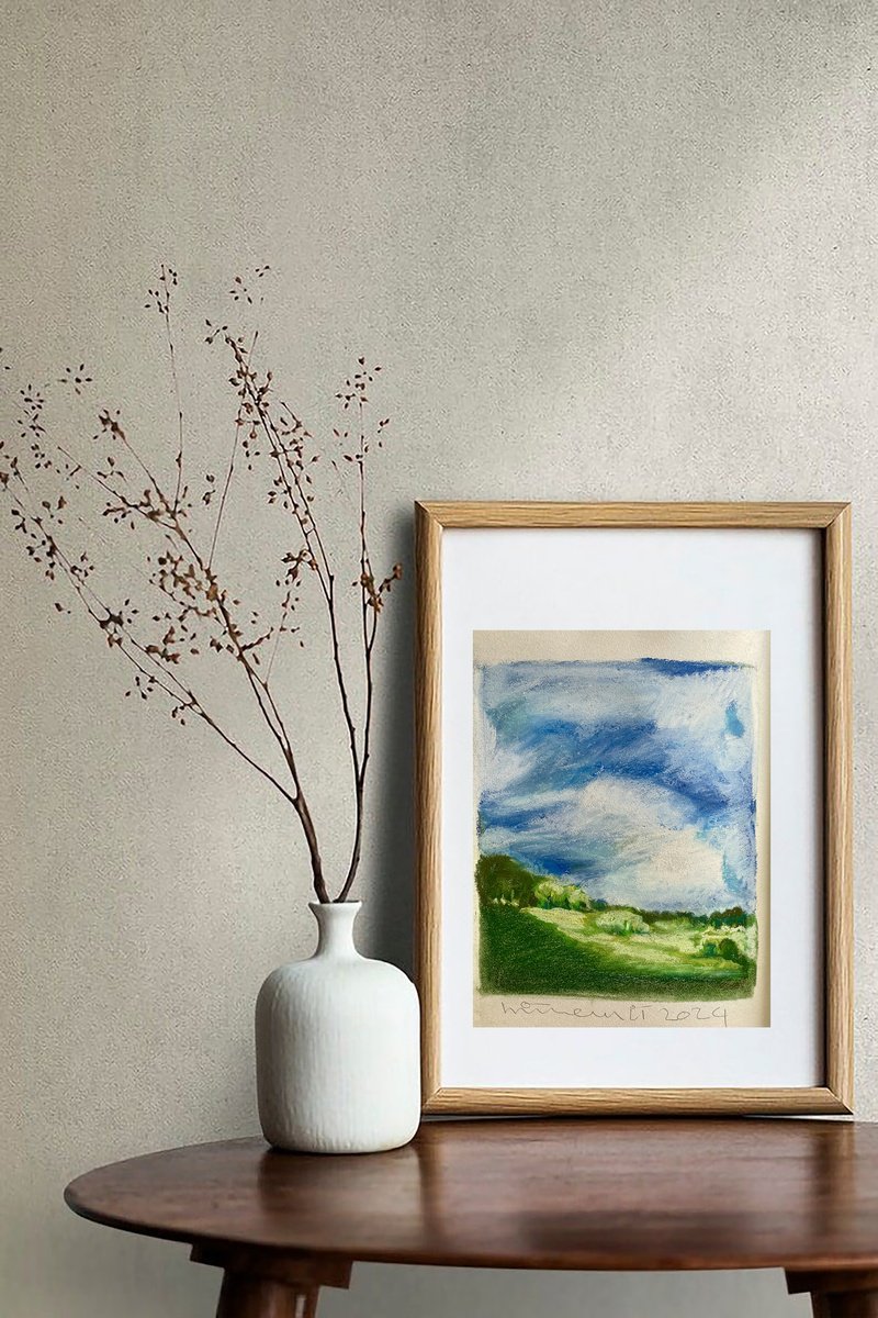 Painting , Landscape By Anahita Ghazanfari, 7 X 10, Artwork For Sale On Artfinder