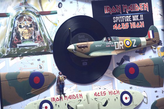 Model Collage: Iron Maiden Spitfire