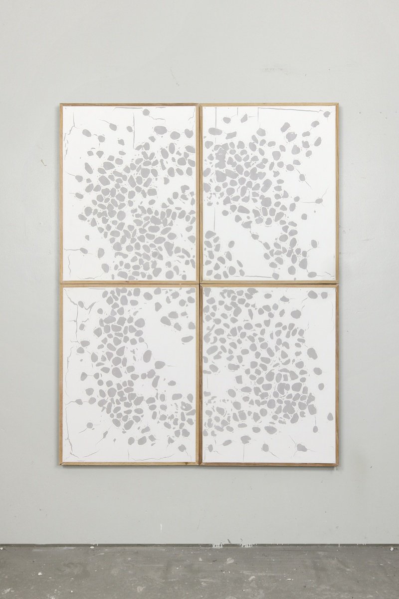 Organic Abstract Painting By Johan Soderstrom, 50 X 66, #451-54 Movement, Original Artwork