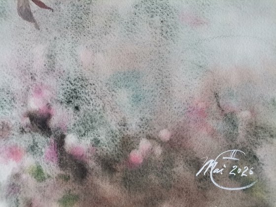 Blooming trees