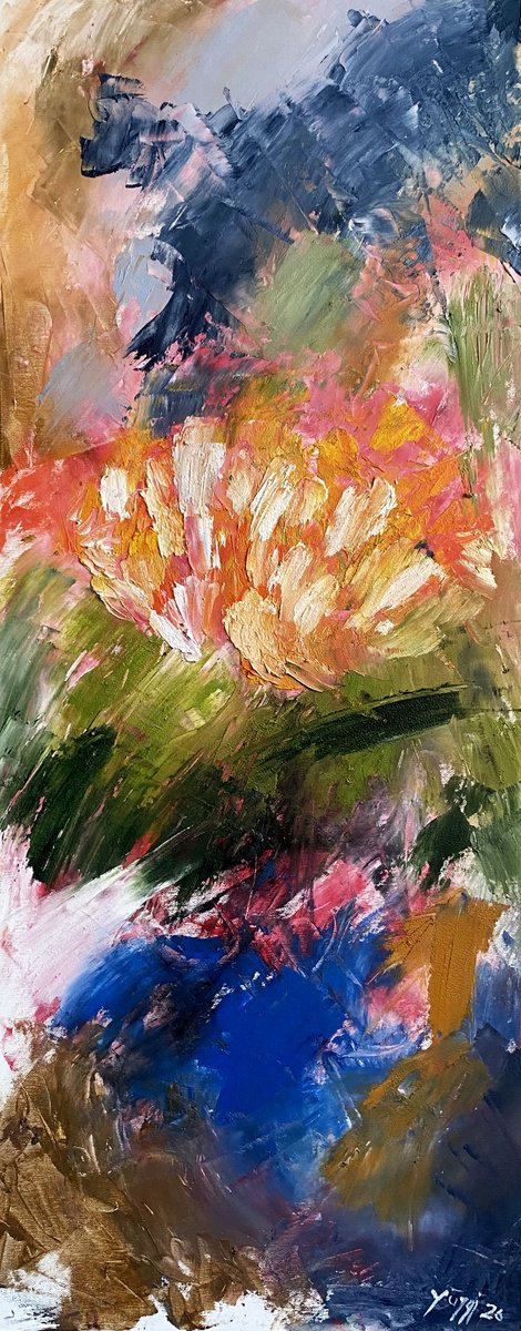 Une Fleur By YS?rei, 16 X 39, Artwork For Sale On Artfinder