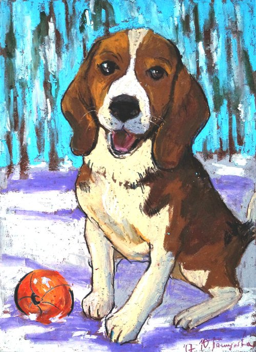 Beagle by Yuliia Pastukhova