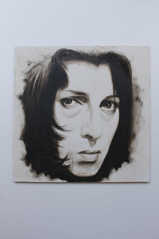 ANNA ritratto di Anna Magnani cm 50x50