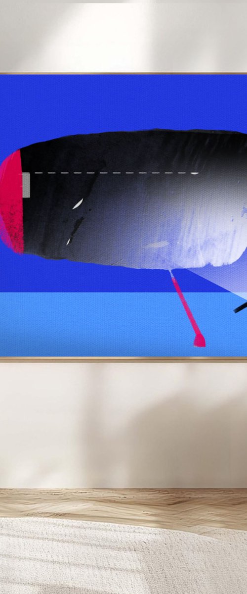 Distracted Whale by Adriano Ribeiro