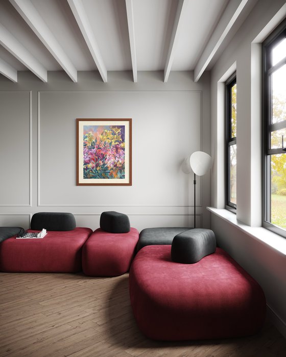 Lilies in Gauguin’s garden