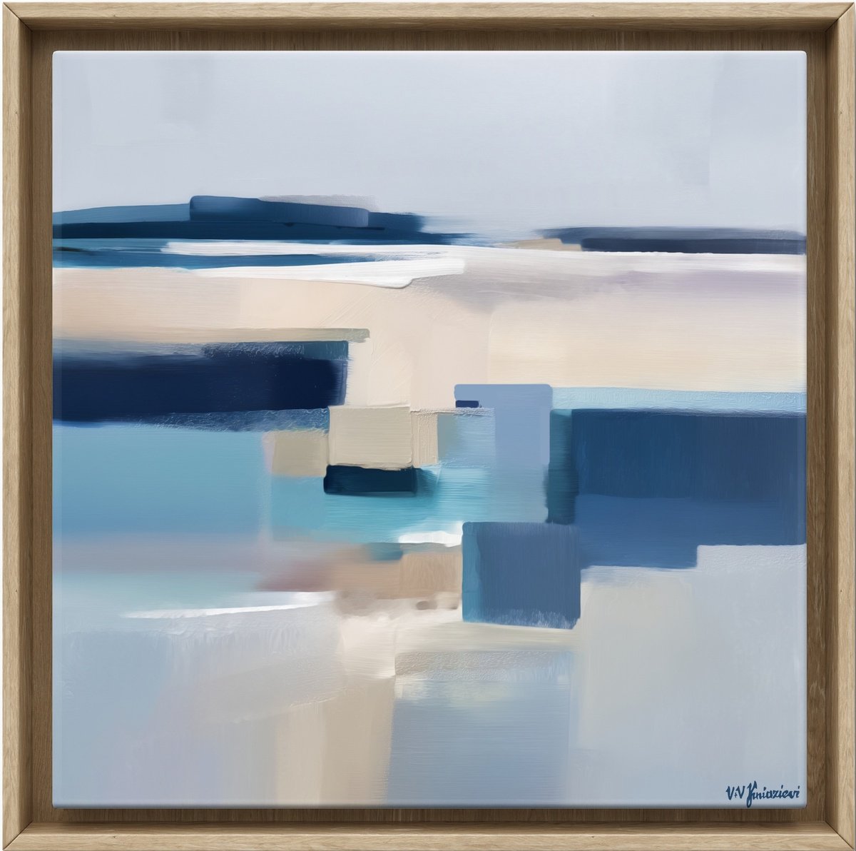 Northern Wind Landscape #3 By V+V Kniazievi, 43 X 43, Artwork For Sale On Artfinder
