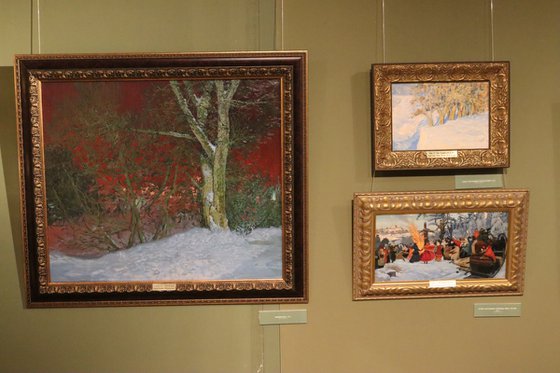 Maslenitsa. Farewell to winter. 17th century