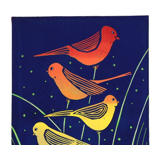 Rainbow birds no 5