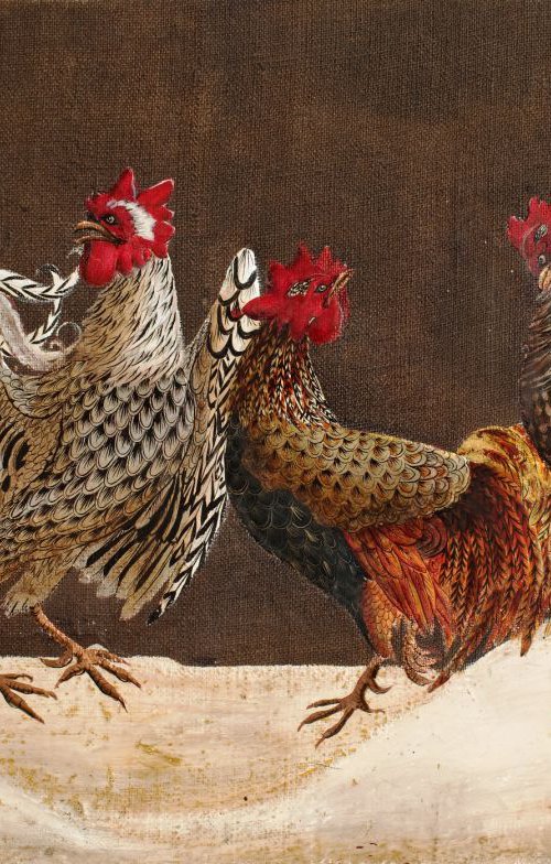 Pecking order I by Teresa Poole