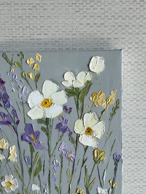Flowers oil painting  22x28cm