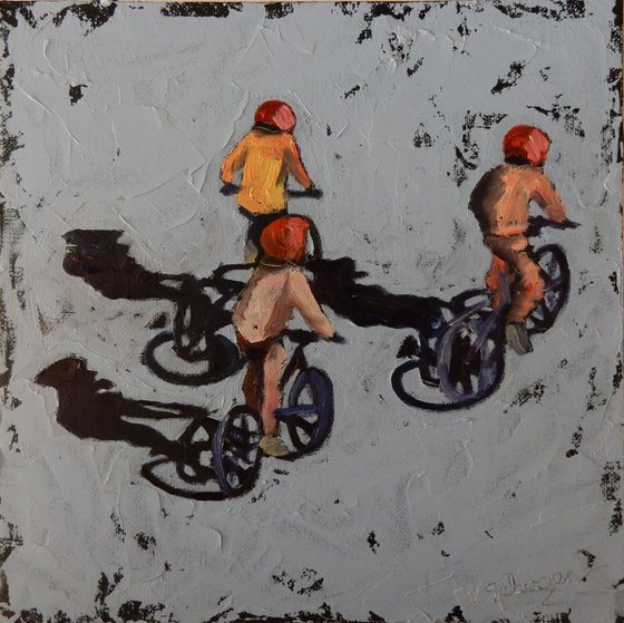 Bikers-riders.
