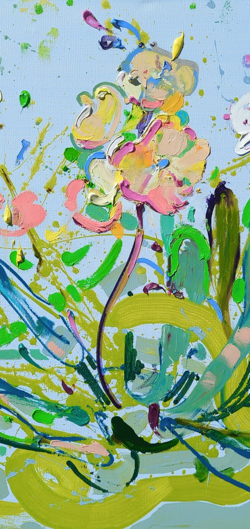 Lightness of an orchid by Helen Shukina