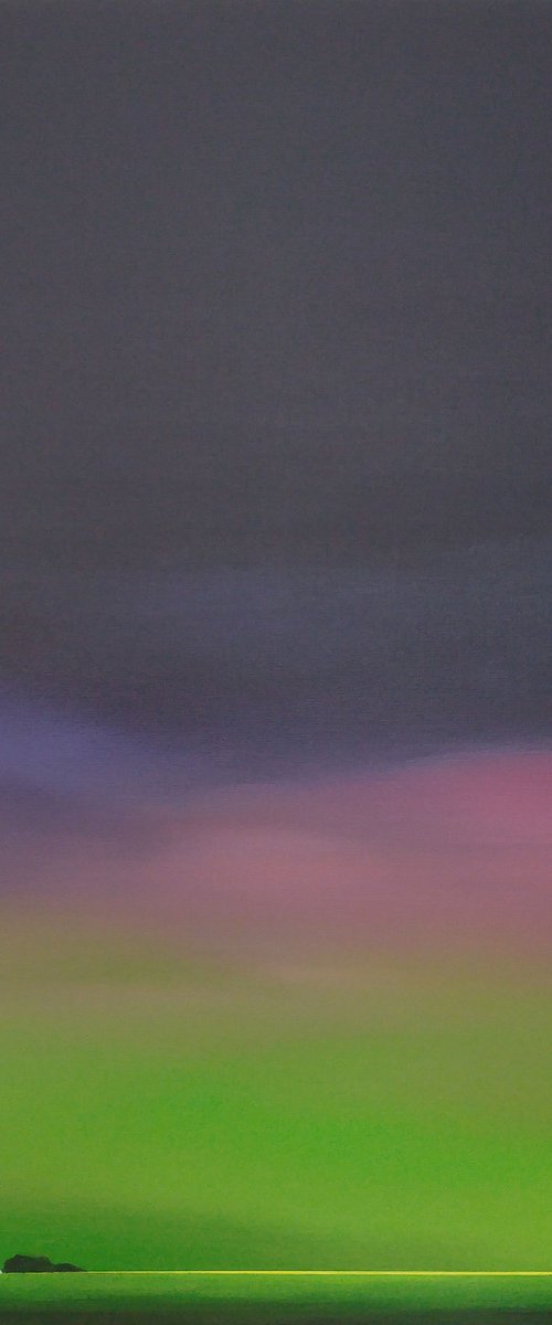 Aurora Borealis (06) by Nelly van Nieuwenhuijzen