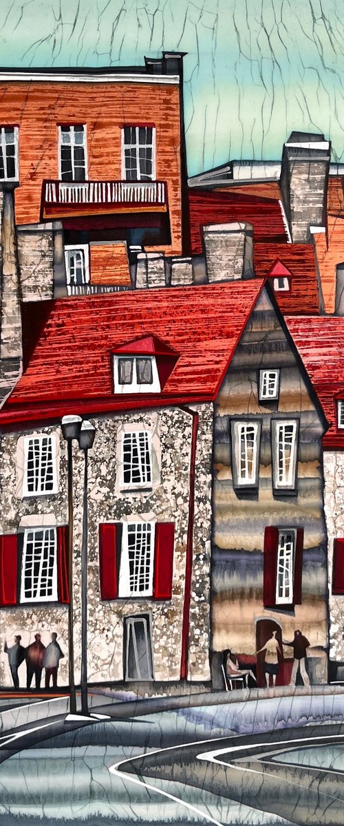 Maison Chevalier in Afternoon Light. by Julia Ismambetova