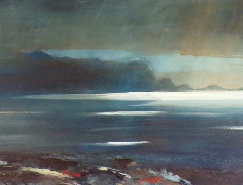 Rain over Earlish by Ian macphie
