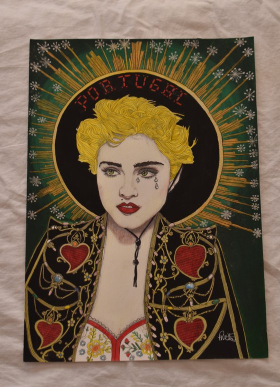 Portuguese Madonna Portrait