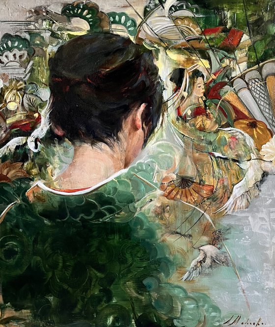 STORYTELLER - GIRL IN KIMONO
