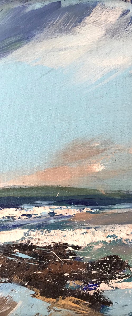 Salty Sea over Sand by Belinda Reynell
