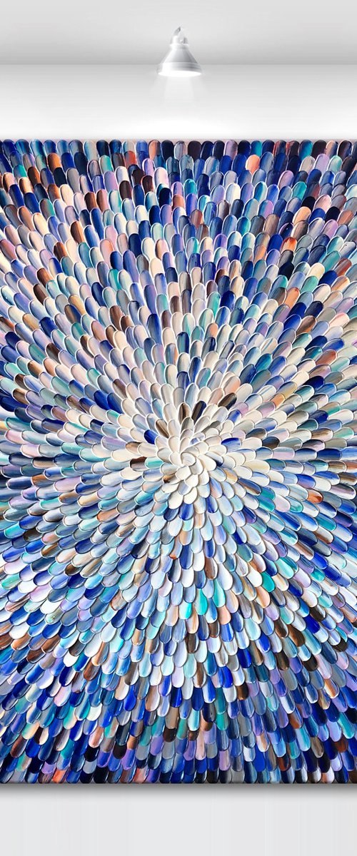 ‘Nix regina VII' - 42x42" by Tatiana Georgieva