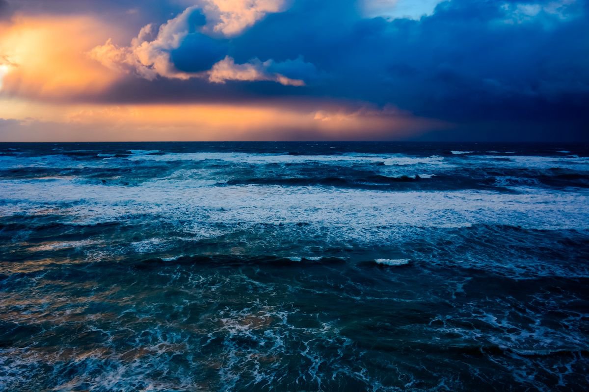 Storm over the Mediterranean | Limited Edition Fine Art Print 1 of 10 | 60 x 40 cm by Tal Paz-Fridman