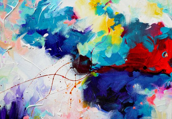 Abstract Dreamscape Flowering Woodland