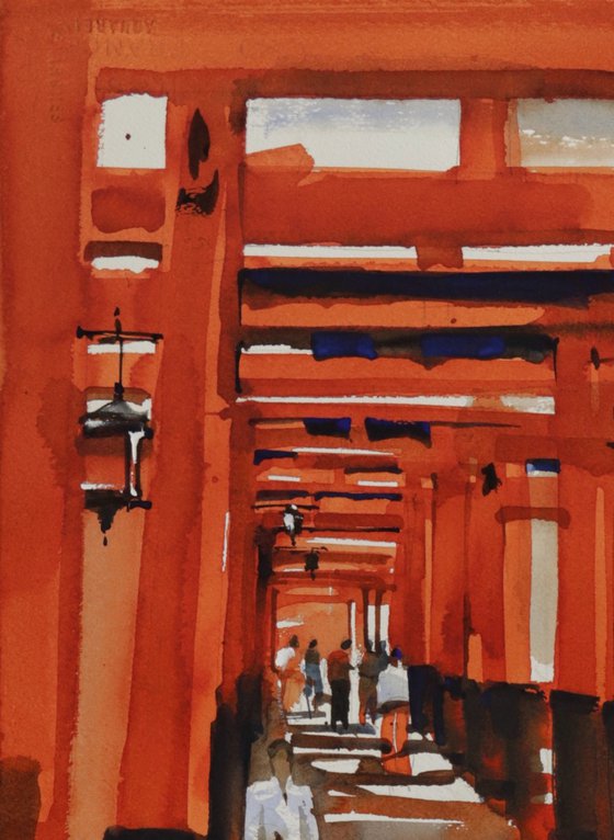 Path under the thousand gates