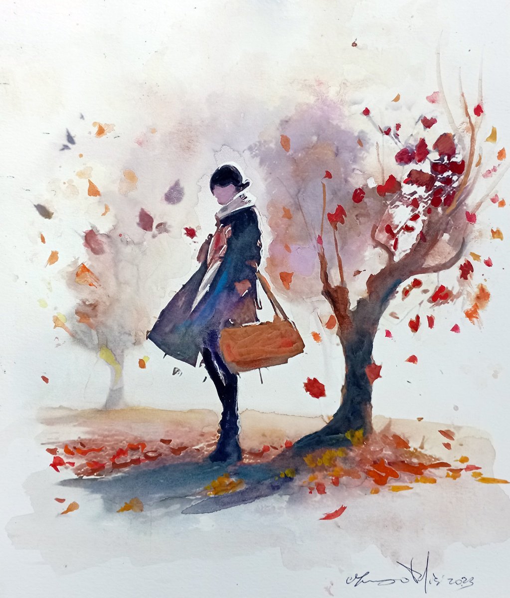 The spiteful wind of autumn by Maurizio Puglisi