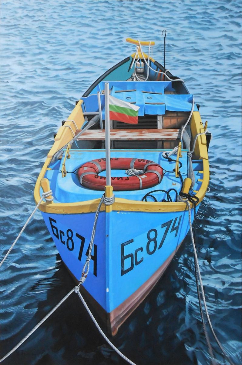 Fishing boat by Alexander Titorenkov