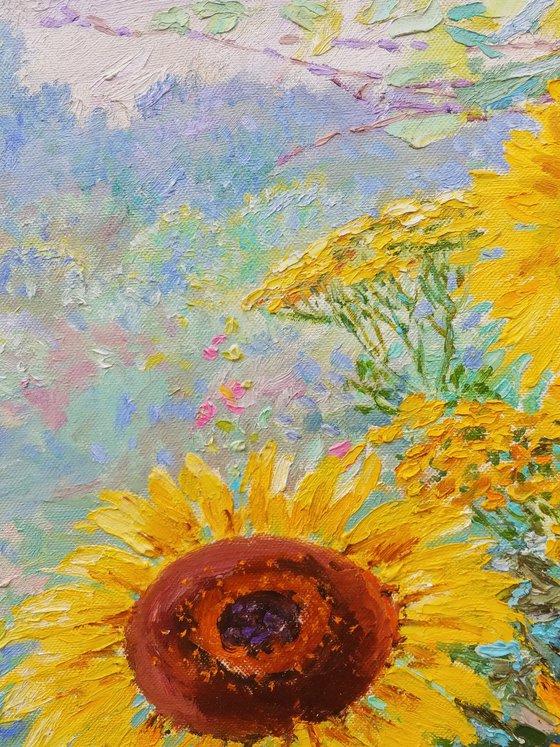Sunflowers.