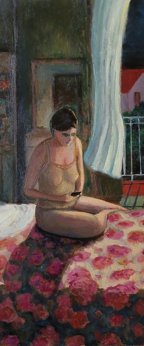 Night message by Massimiliano Ligabue