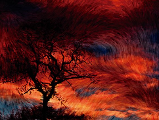 Cielo en llamas