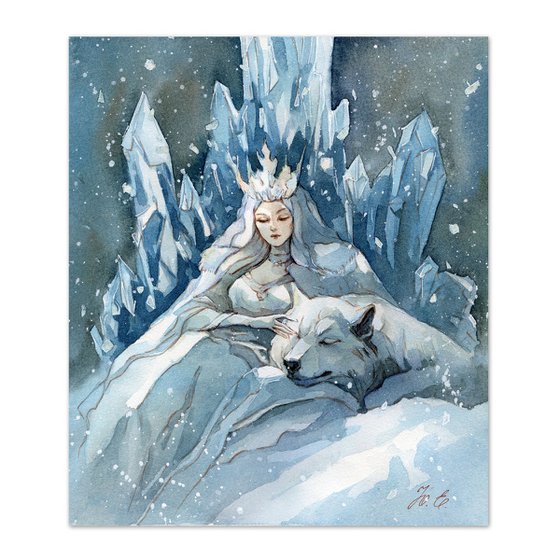 Sleeping in the ice