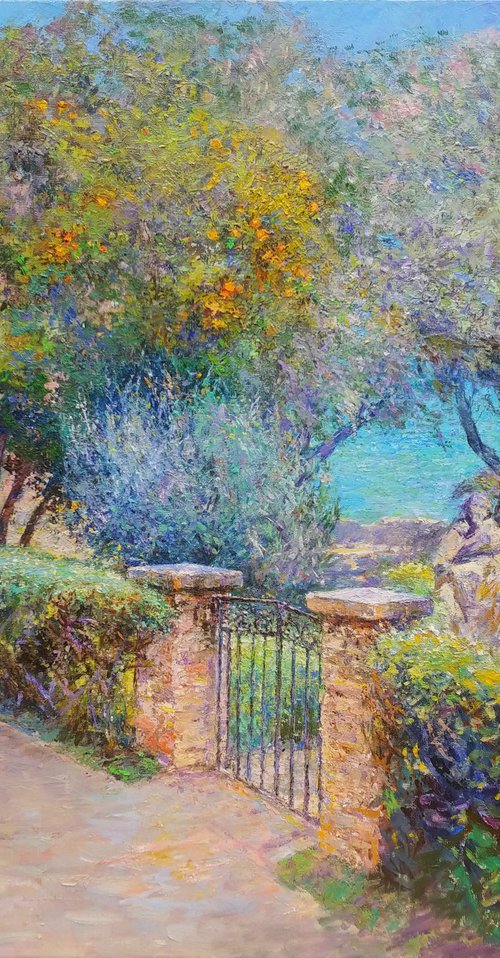 Sirmione Orange Garden. by Svitlana Gunchenko