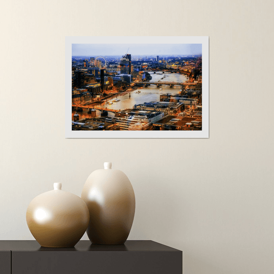 London Views. Limited Edition 1/50 15x10 inch Photographic Print