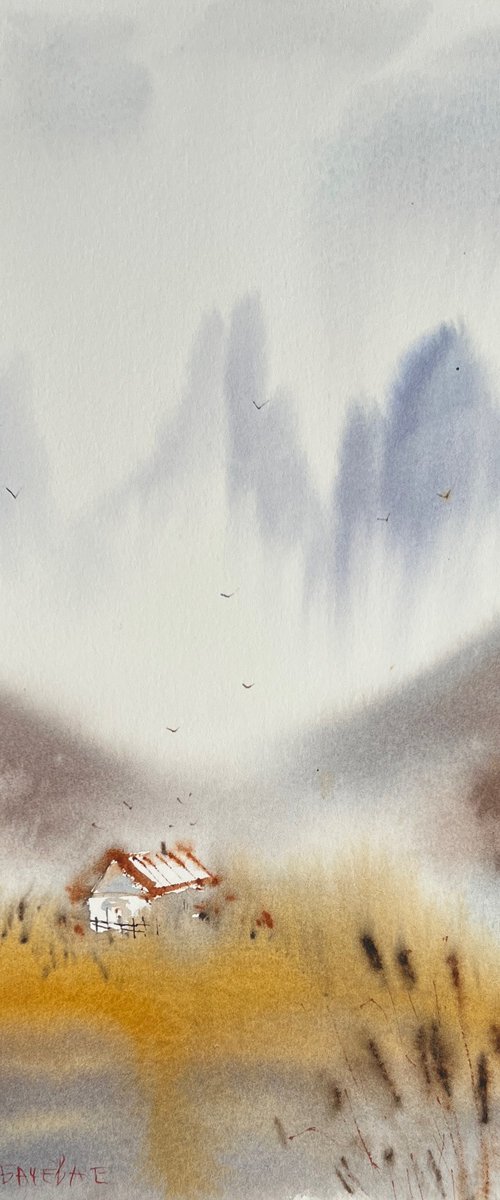 Asian landscape #8 by Eugenia Gorbacheva