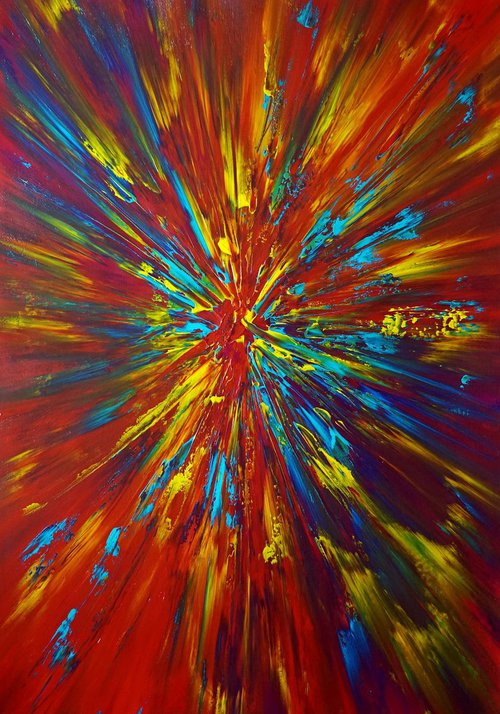 Big Bright Star Nukleuz Burst 04 by Richard Vloemans
