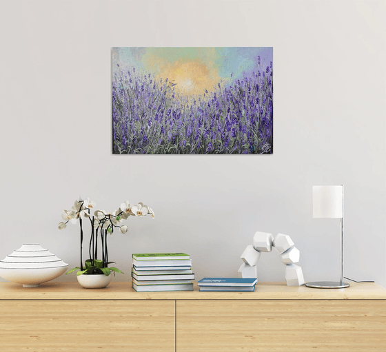Lavender Morning