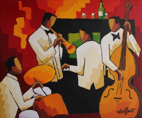 Jazz red orchestra