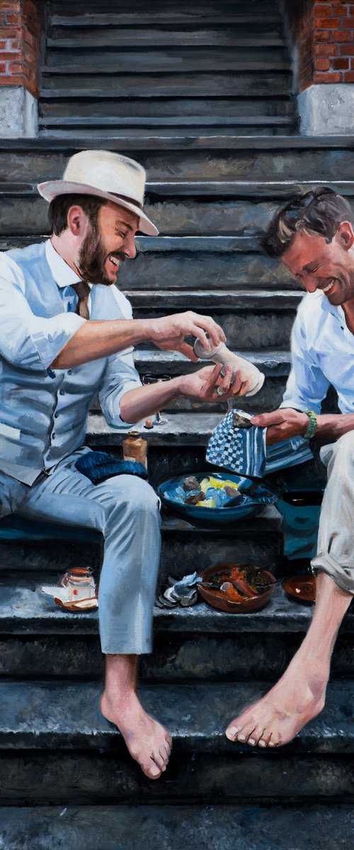 A bit of pepper on your oyster Sir? by Roeland Kneepkens