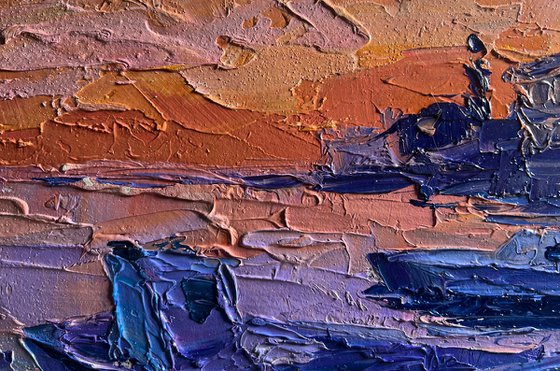 Romantic Evening by the River