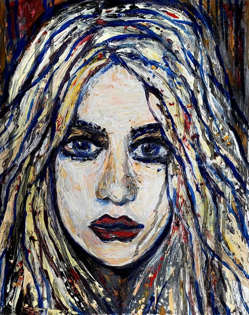 Girl with a Tear by Alex Solodov