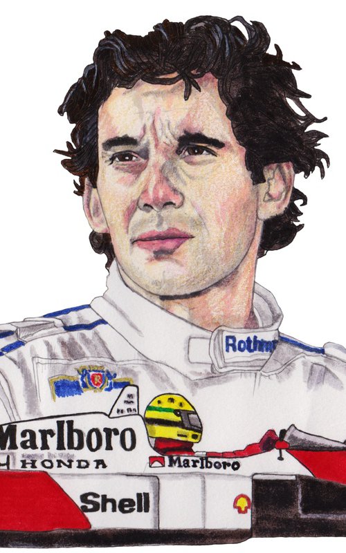 Ayrton Senna by Paul Nelson-Esch
