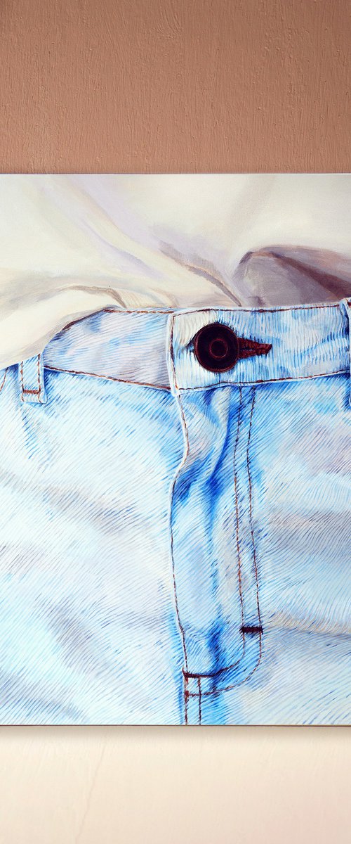 The Girl in Jeans by Ara Youn