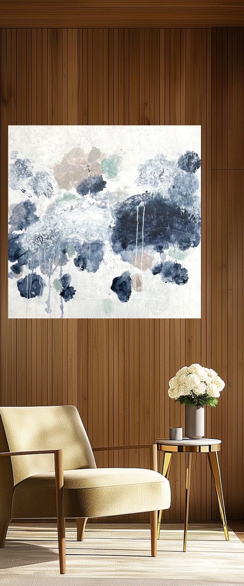 Melting Snow III by Angelika Millmaker