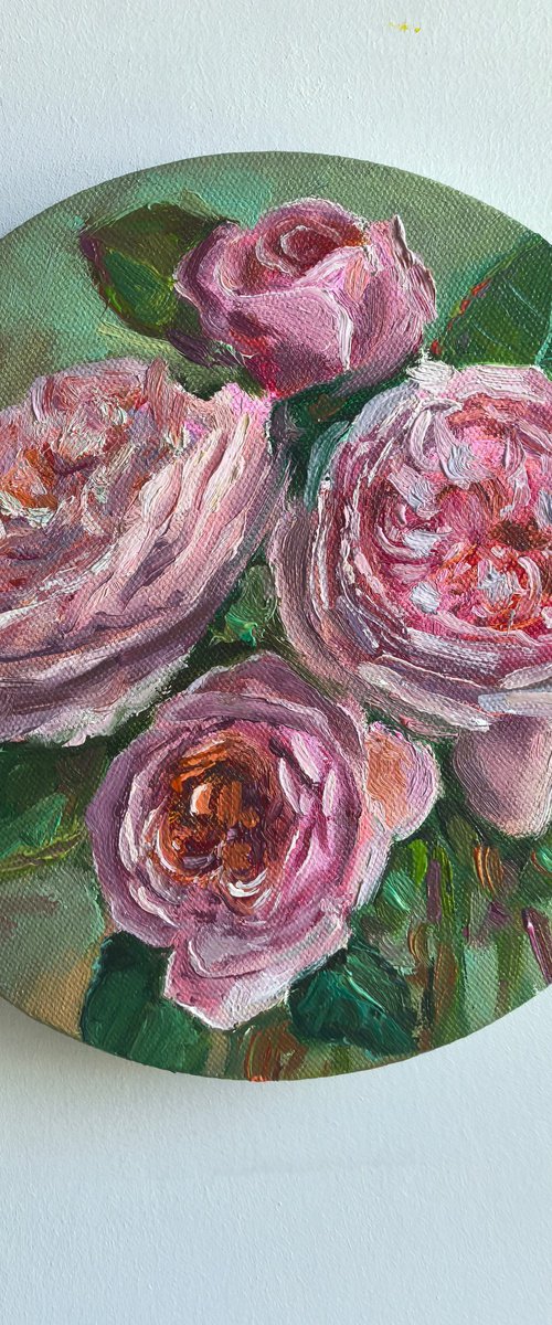 Pink roses by Leyla Demir